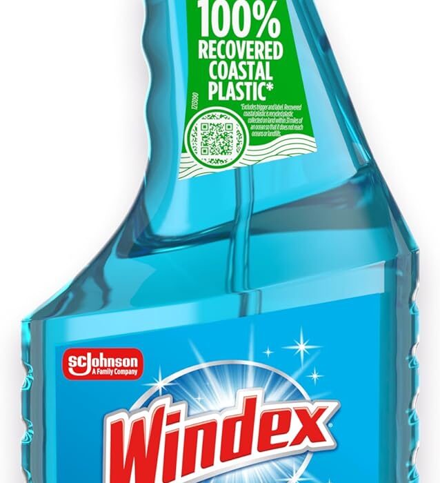 Windex Glass and Window Cleaner Spray Bottle